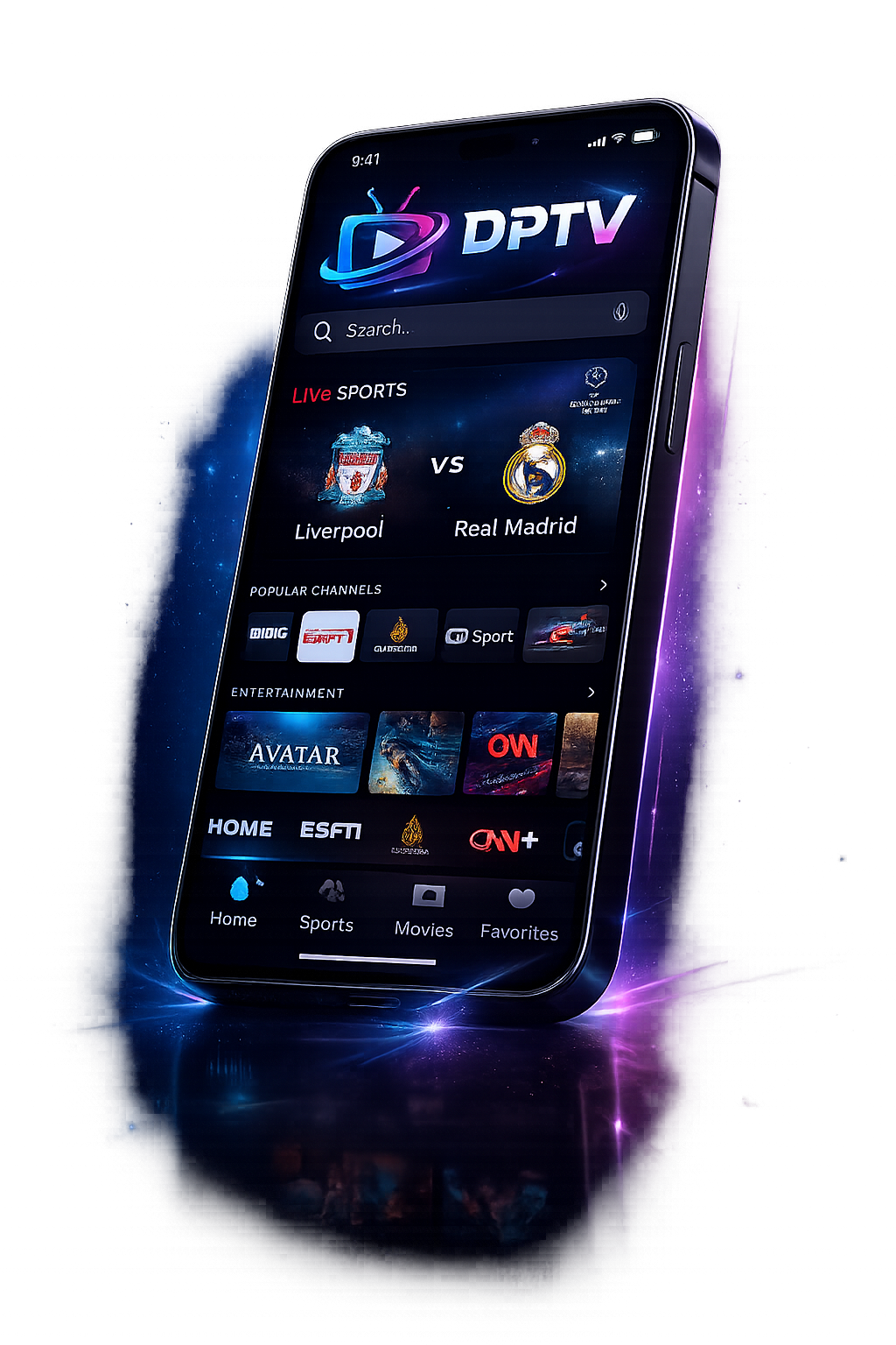Aplicación DPTV